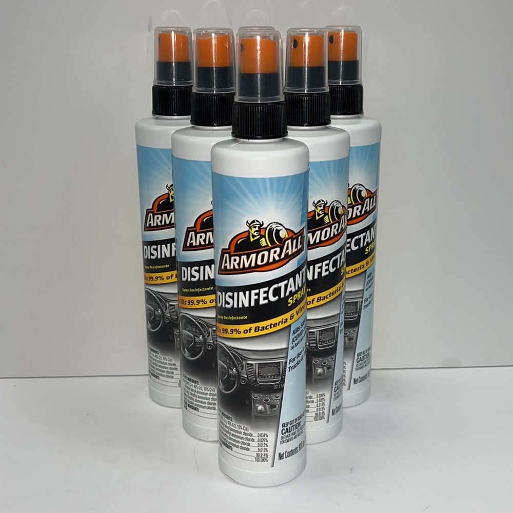 Armor All Disinfectant Spray 10 Oz each Pump, Spray Disinfectant Car Int…
